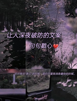 朋友圈令人莫名心酸的伤感句子，句句扎心 1、人生