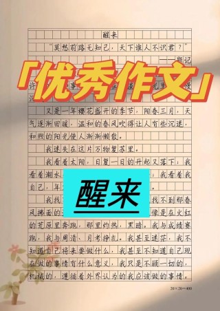 乔依醒来后想象作文