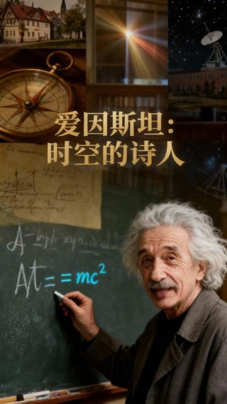 影响世界的人，爱因斯坦！好奇心是产生无穷的毅力和耐心的源泉