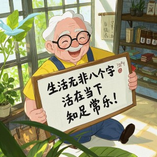 在生命老去的路上，知足常乐，简单活着，才会拥有余生的幸福