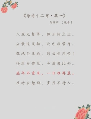 八首快乐诗词：学会快乐，别辜负生活