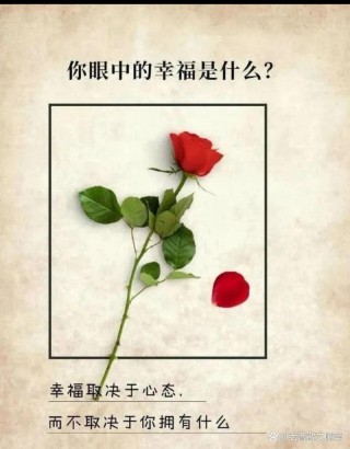 幸福是一种感觉