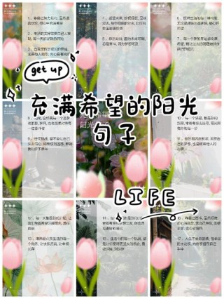 充满希望的句子60条经典语录大全