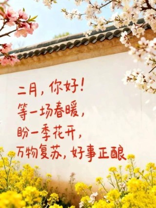 温柔浪漫的二月文案