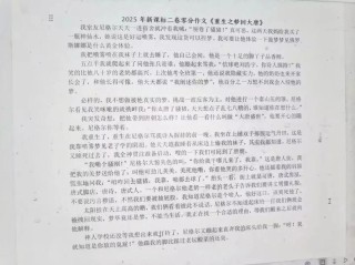 2020高考零分作文篇二