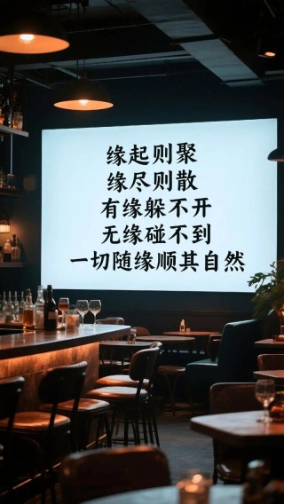 缘来缘去，缘深缘浅，分分合合，皆为天意。一切顺其自然吧