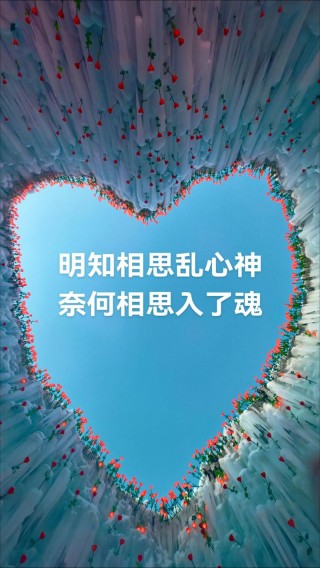 相思深深，难以忘记，痴念成瘾，永恒于心