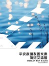 适合平安夜发的说说，温馨快乐，送给你牵挂的人