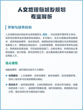 人文地理与城乡规划专业大学有哪些（2026最新排名榜一览）