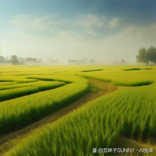 为了金秋那沉甸甸的麦穗，我决不辜负春天