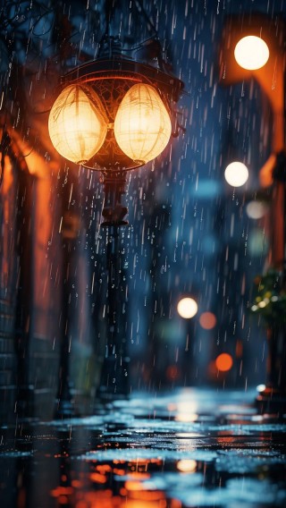 暗夜灯火