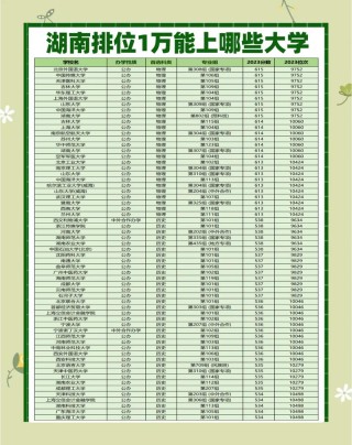 湖南高考物理类排名216000-217000位次能上什么大学（2026）