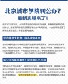 北京城市学院是公办还是民办大学？学费多少