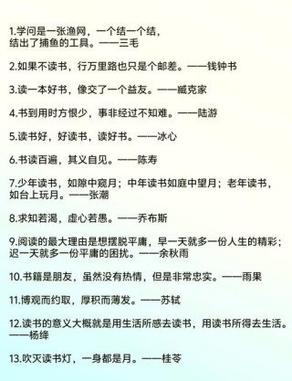 75部国学名著，75句经典名言，读懂10句，你就太牛了