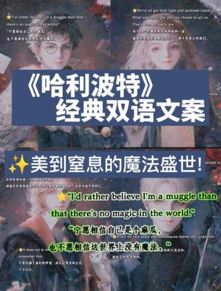 《哈利·波特》里有什么美到窒息的句子？
