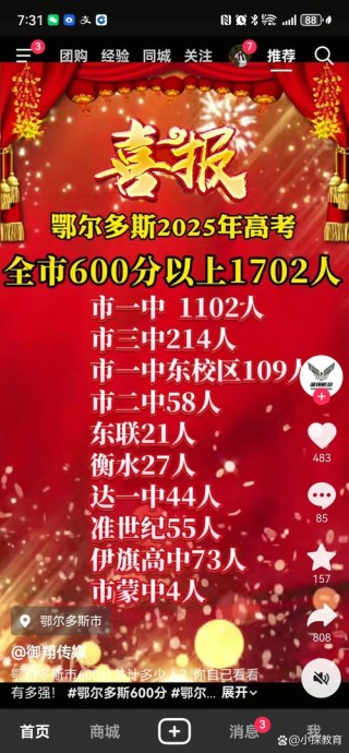 内蒙古高考物理类排名65000-66000位次能上什么大学（2026）