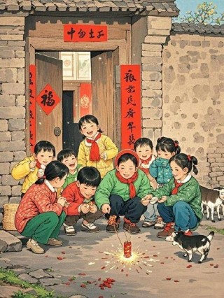 儿时的年味