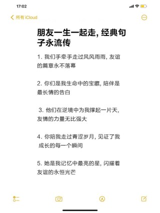 友情的句子唯美50条精选大全