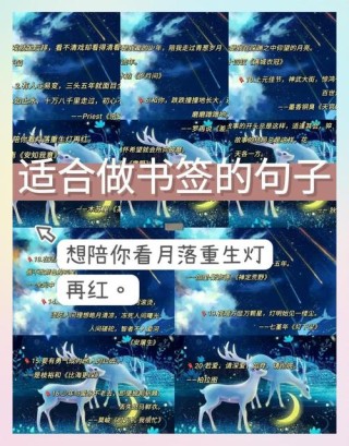 适合写在书签上的治愈短句