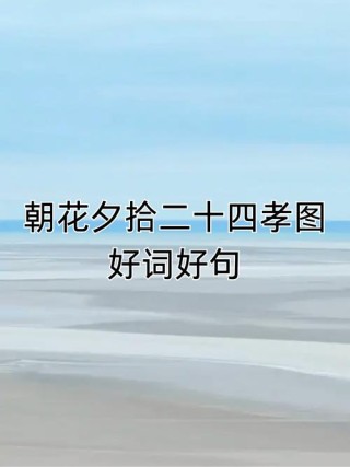 《朝花夕拾》之《二十四孝图》好句摘抄及赏析