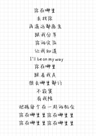 《见或不见，你还在那里》，谨以此诗献给陪伴我三年的行程码