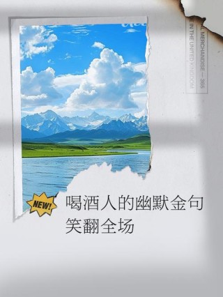 国外酒的宣传文案，看了第一句忍不住笑了