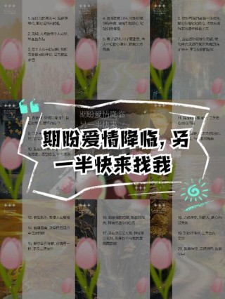 等待爱情的降临：风、雨与我，都在期盼你的出现