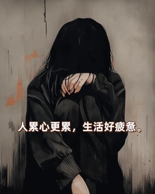 痛了，累了，失望了