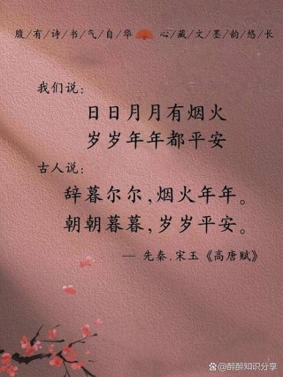 50条适合除夕发朋友圈的短句: 唯愿如同梁上燕, 岁岁年年常相见