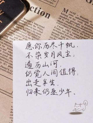 小董老师经典语录，愿你一切皆好。愿你历尽千帆，归来仍是...