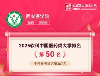 西安医学院排名全国最新第几位（历年排名趋势图）