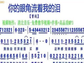 你的眼角流着我的泪