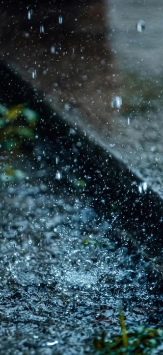 哀落的雨幕