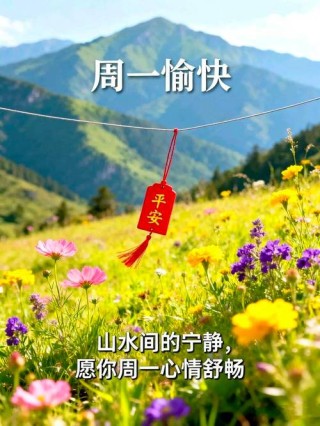 周一早安/适合周一发朋友圈元气满满的正能量早安文案