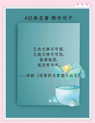 经典文学作品金句精选100条，暑假抓紧背