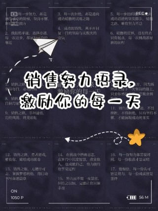 营销技巧：做销售应当激励自己的30条励志格言