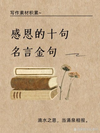 关于感恩的名言，感恩之心，照亮人生之路。