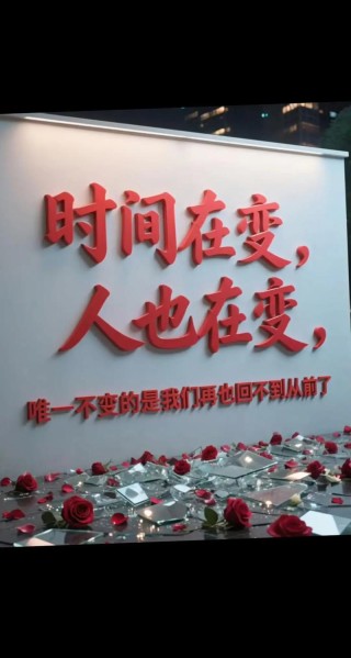 我们都再也回不到当初
