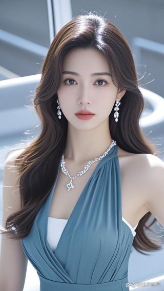 淑女形象气质佳，温馨馥郁美净雅