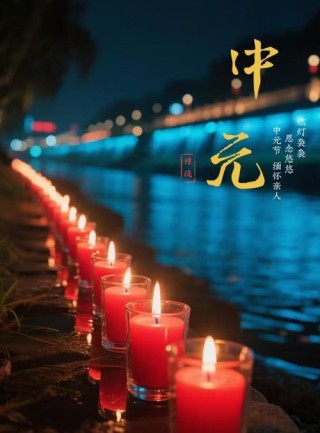 七月半中元节，10句寄哀思文案，为天堂的亲人点一盏心灯