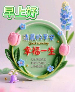 早晨问安：从清晨问候开始，最美的祝福，送给最爱的人，早安！