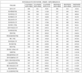 贵州黔南经济学院在湖南录取分数线、位次、招生人数（2023-2025招生计划）