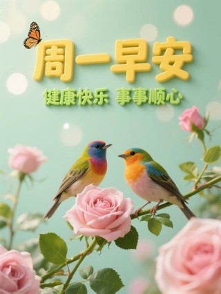 周一早安，10句简短问候祝福语，希望日子安静，抬头皆是温柔