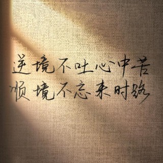 人生感悟的励志语录，顺境逆境看胸襟，大事难事看担当