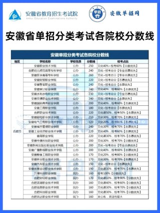 安徽理化测试与质检技术专业大专院校排名及分数线（2026最新名单）