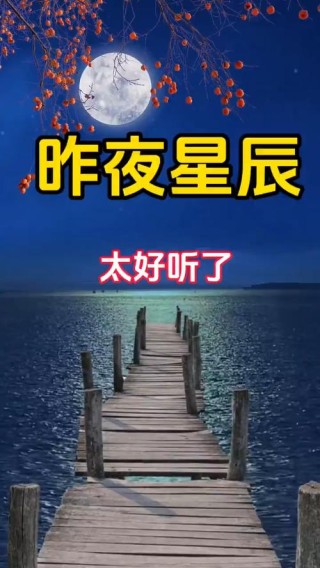 昨夜星辰入梦来