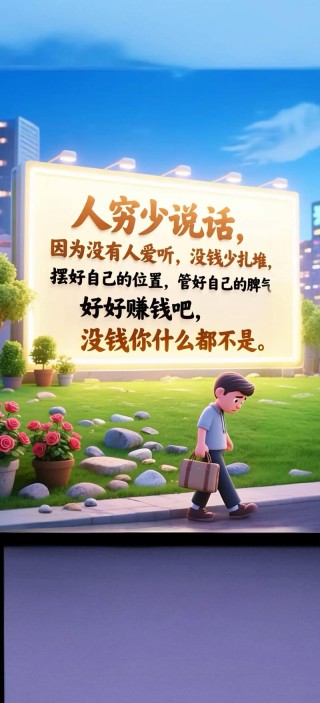 人穷志不短#教育##励志#