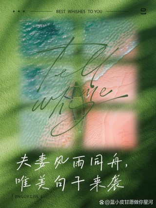 岁月留痕，夫妻风雨共渡的深情句子