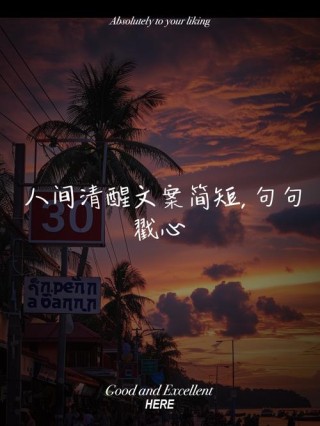 人间清醒的高级文案之公平