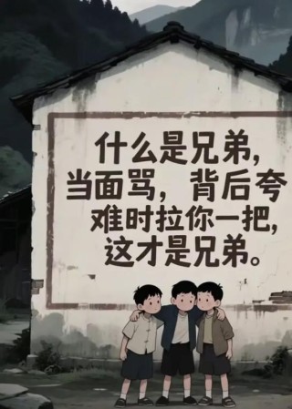 俗话说得好：有今生兄弟无来世兄弟，真的吗？